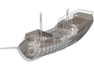 Shipwreck 3D Model preview