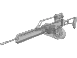 G36A Cmag 3D Model preview