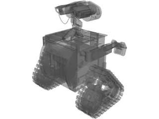Wall-E 3D Model preview