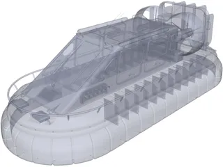 Hovercraft 3D Model preview