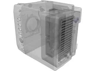 ARRI Alexa Mini Body 3D Model preview