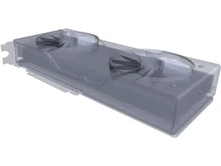 Nvidia GeForce RTX 2080 Founders Edition 3D Model preview