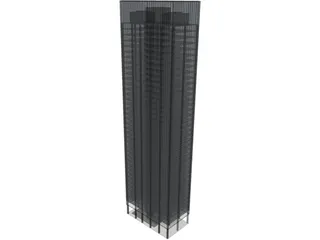 Seagram Tower 3D Model preview