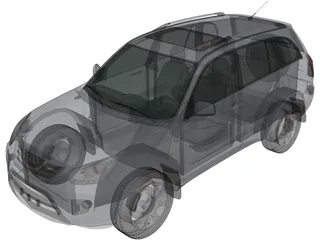 Chery Tiggo (2010) 3D Model preview