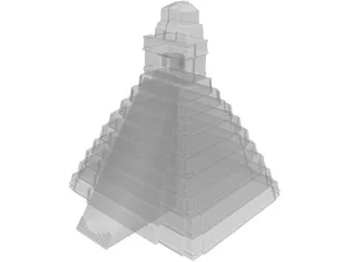 Tikal 3D Model preview