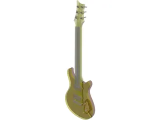 Daves Guitar 3D Model preview