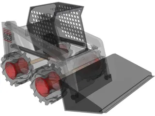 Bobcat 863 3D Model preview