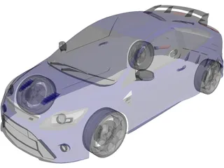 Ford Focus RS 3D Model preview