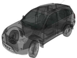 Chery Tiggo [T11] (2010) 3D Model preview