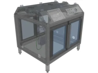 Assembly Station 3D Model preview