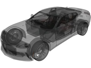 Chevrolet Camaro RS (2016) 3D Model preview