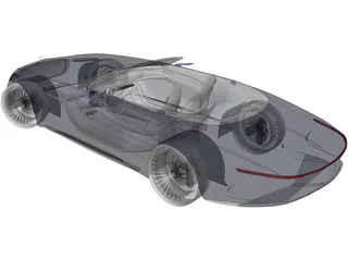 Mercedes-Maybach Vision 6 Cabriolet (2018) 3D Model preview