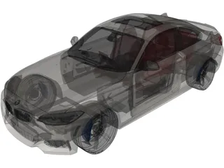 BMW 235M 3D Model preview