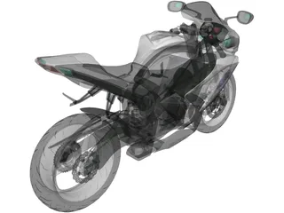Suzuki GSX-R 750 (2008) 3D Model preview