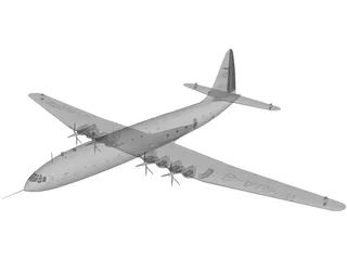 Bristol Brabazon 3D Model preview