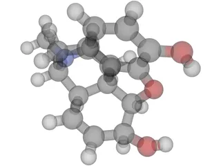 Morphine 3D Model preview