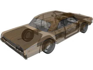 Chevrolet Impala SS 2-Doors (1964) 3D Model preview