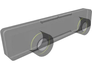 ZED Mini Camera 3D Model preview