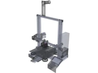 Creativity Ender 3 3D Model preview