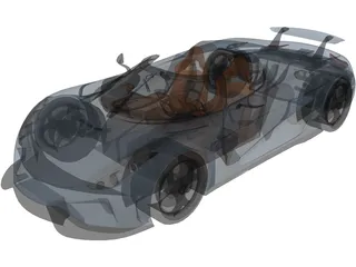 Koenigsegg Regera 3D Model preview