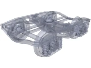 Y-25 Bogie 3D Model preview