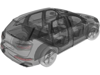 Audi Q7 (2019) 3D Model preview