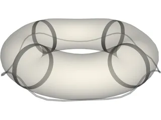 Lifebuoy 3D Model preview