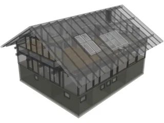 Vacation Home 3D Model preview
