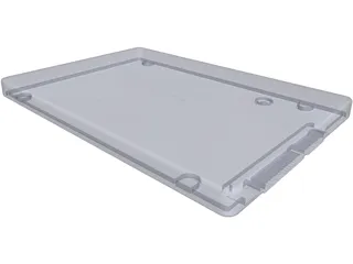 Samsung SSD 3D Model preview