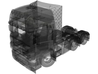 Scania R620 3D Model preview