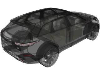 Range Rover Velar (2018) 3D Model preview