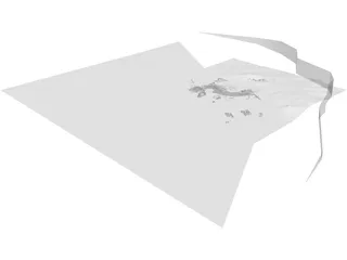 Sochi Autodrom F1 Track 3D Model preview
