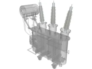 Transformator 3D Model preview