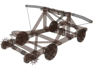 Catapult 3D Model preview