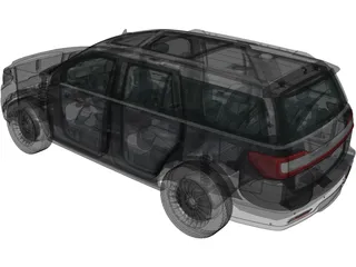 Lincoln Navigator (2017) 3D Model preview