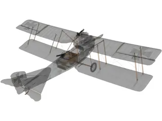 Hansa-Brandenburg C.I 3D Model preview