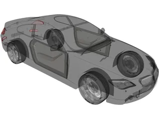 BMW 645Ci (2004) 3D Model preview