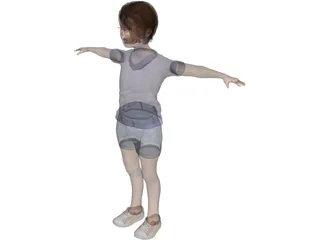 Child 3D Model preview