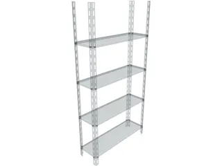 Shelf 3D Model preview