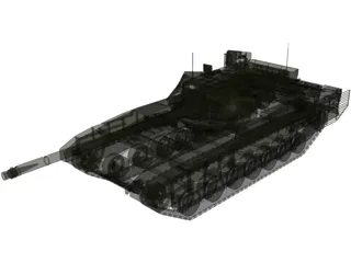T-14 Armata 3D Model preview