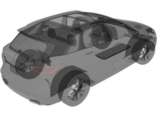 Infiniti QX50 (2019) 3D Model preview