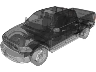 Dodge RAM 1500 (2015) 3D Model preview