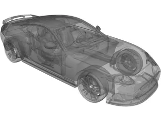 Jaguar XK 3D Model preview