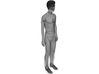Male 3D Model preview
