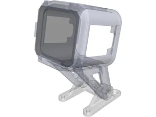 GoPro Session 5 Mount 3D Model preview