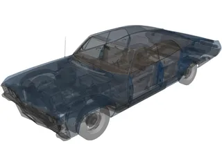 Chevrolet Impala (1967) 3D Model preview