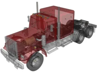 Tamiya King Hauler 3D Model preview