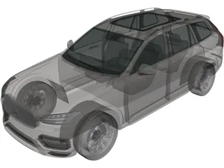 Volvo XC90 T5 (2015) 3D Model preview