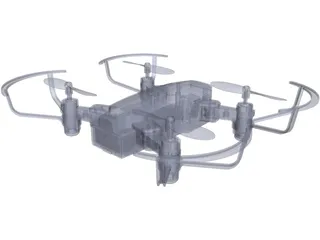 Drone 3D Model preview
