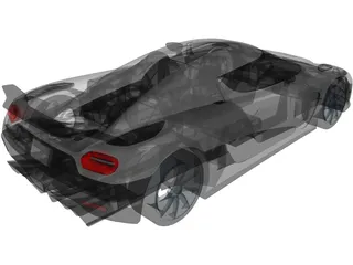 Koenigsegg Agera 3D Model preview